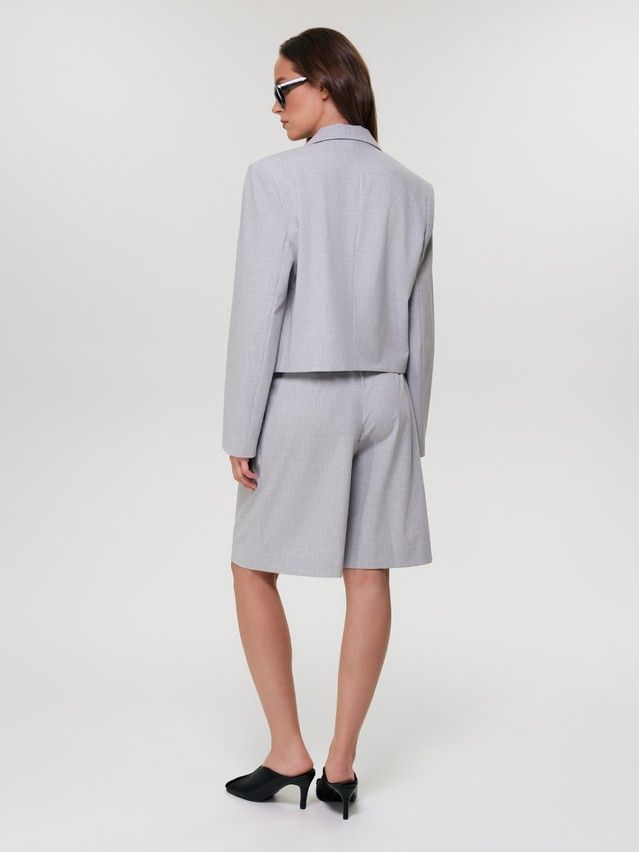 Жакет женский C LJ 3393, р.170-84-90, grey melange - 2