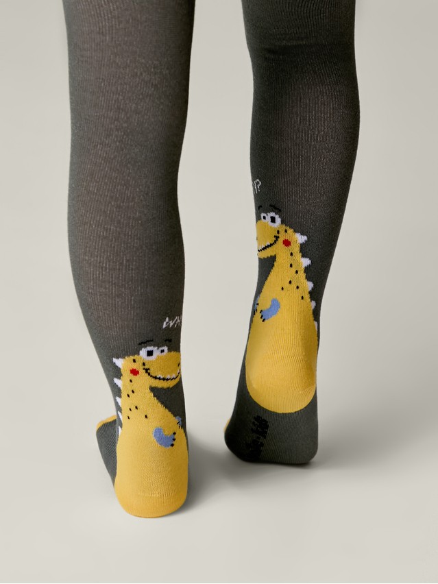 Колготки детские CK TIP-TOP, р.104-110 (16),715 хаки - 2