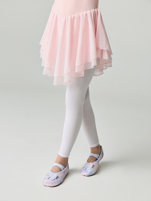 Легинсы детские полиамидные CE BALLET 60, р.140-146, bianco - 4
