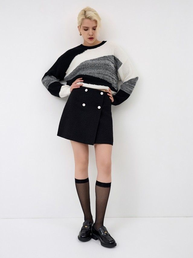 Юбка женская C LU 3274 24С-3337ТСП, р.170-90, black - 4