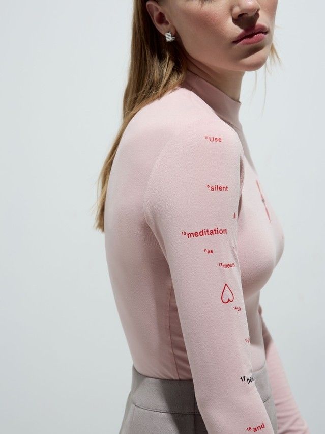Боди женское CE LBD 1835, р.170-84-90, pink clay-card - 2