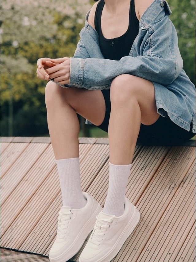 Носки женские хлопковые CE ACTIVE 20С-20СП, р.36-37, 000 светло-серый - 1