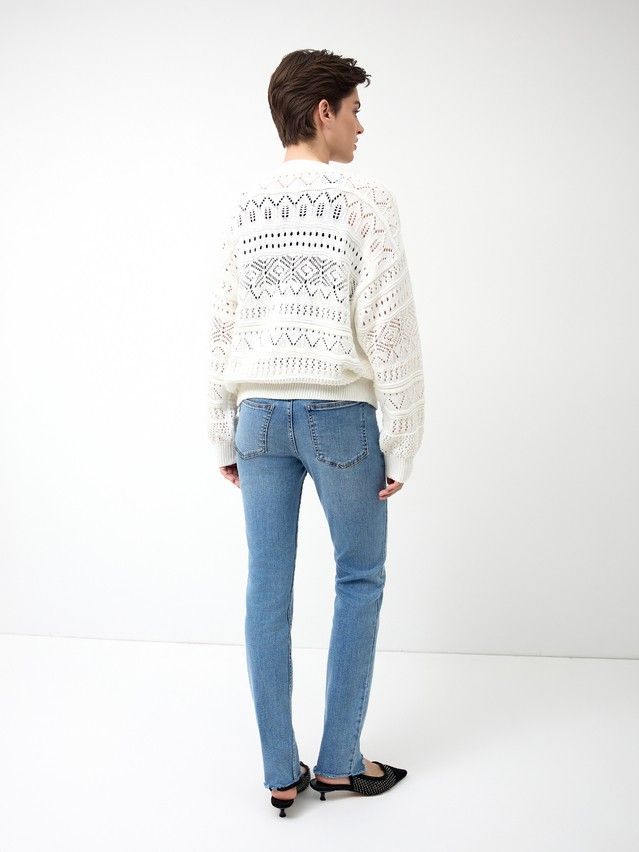 Жакет женский CE LDK24112 24С-112СП, р.170-84-88, ecru - 2