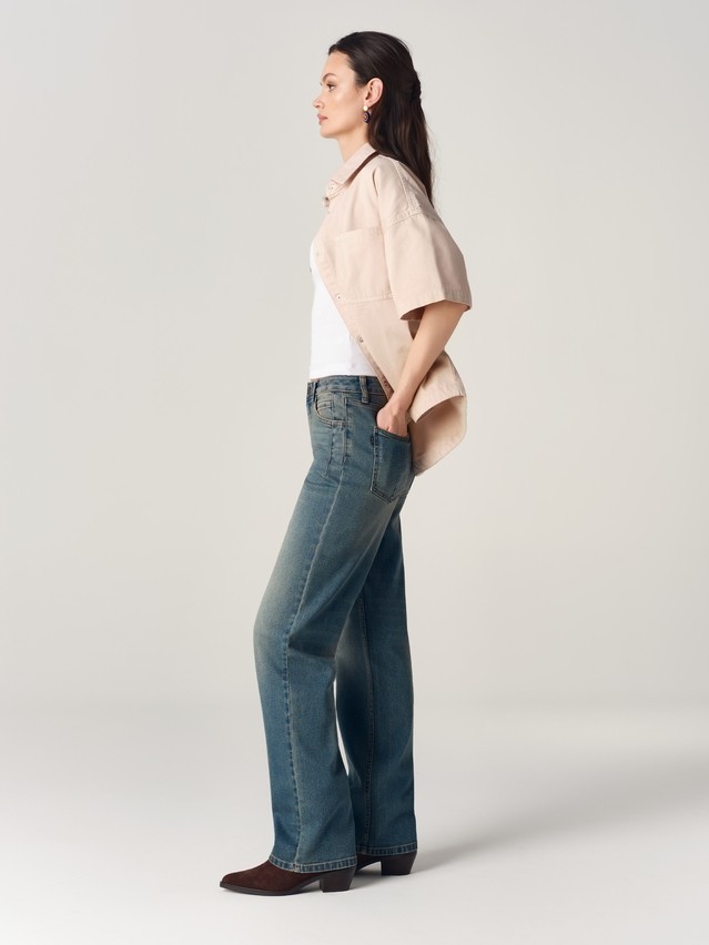 Ветровка джинсовая жен. C CON-926, р.170-84-90, beige - 16