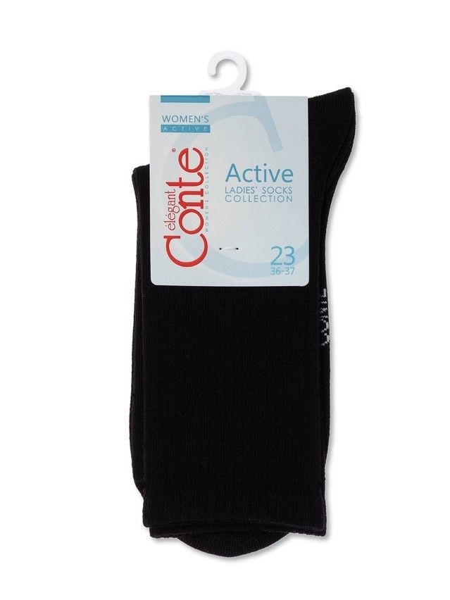 Носки женские хлопковые CE ACTIVE 20С-20СП, р.36-37, 000 черный - 3