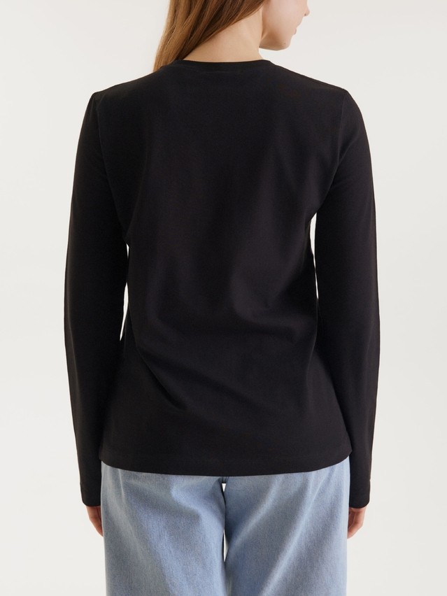 Джемпер жен. CE BASIC COLLECTION LD 5026 (пакет),р.170-84, black - 2