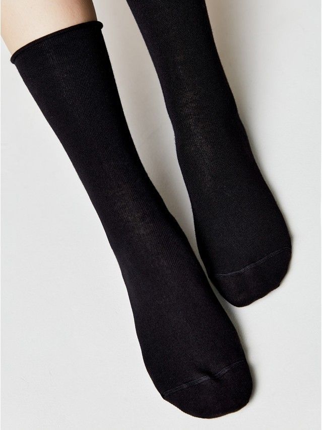 Носки женские хлопковые COMFORT (без резинки) 19С-101СП, р. 36-37, 000 графит - 9