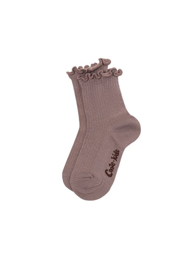 Носки детские CK TIP-TOP (без резинки) 25С-30СП, р.16-18, 1019 кофейный - 6