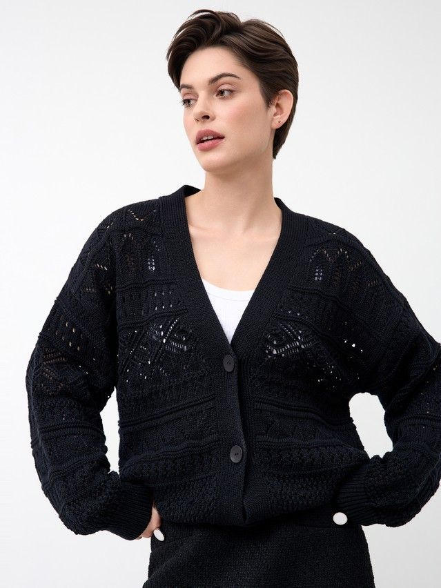 Жакет женский CE LDK24112 24С-112СП, р.170-84-88, black - 7