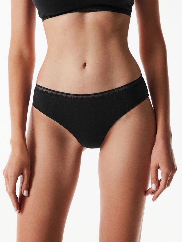 Трусы женские CE CLASSIC BASIC LB 1347, р.90, black - 1