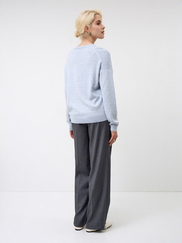 Джемпер женский CE LDK24110 24С-110СП, р.170-84, blue melange - 4