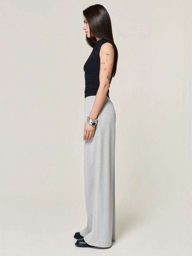 Брюки женские C LBK 3400, р.170-84-90, grey melange - 4