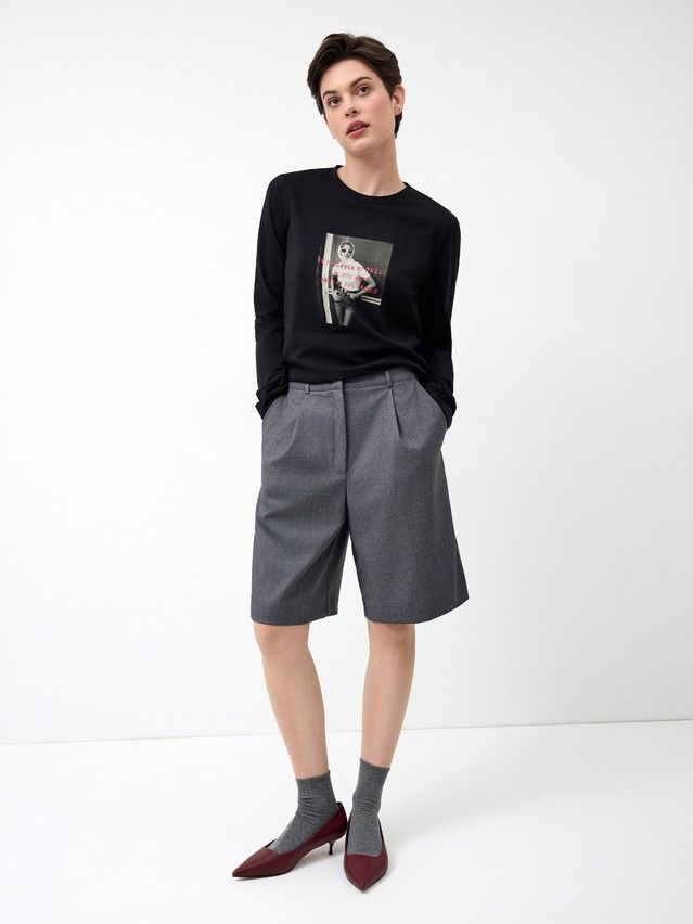 Шорты женские C LS 3263, р.170-84-90, graphite - 3