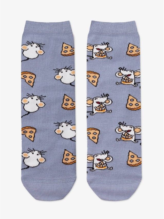 Носки женские хлопковые CE HAPPY (3 пары, коробочка) 18С-227СП, р.36-39, 766 ассорти - 2