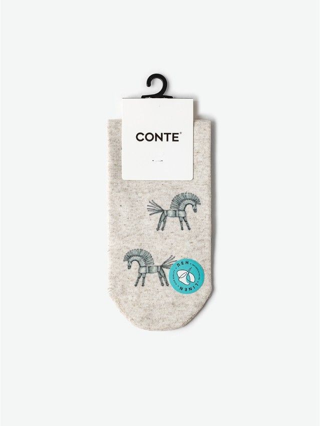 Носки женские CE FANTASY 20С-107/1СП, р.23-25, 1100 бежевый - 4