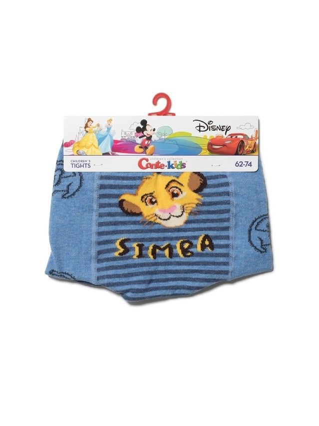 Колготки детские ©Disney 17С-130СПМ, р.62-74 (12),526 голубой - 3