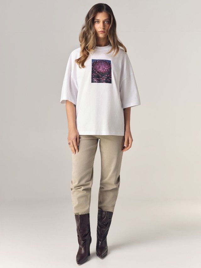 Джемпер женский C LD 3468, р.170-84, white-aster - 1