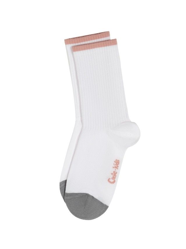 Носки детские CK ACTIVE 20С-167СП, р.16, 1021 белый-пепельно-розовый - 4