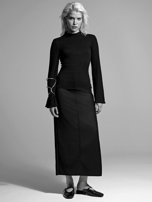 Юбка женская C LU 3259, р.170-90, black - 1