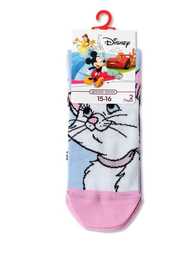 Носки детские CK DISNEY (принцессы) 17С-138СПМ, р.16, 552 светло-голубой - 2