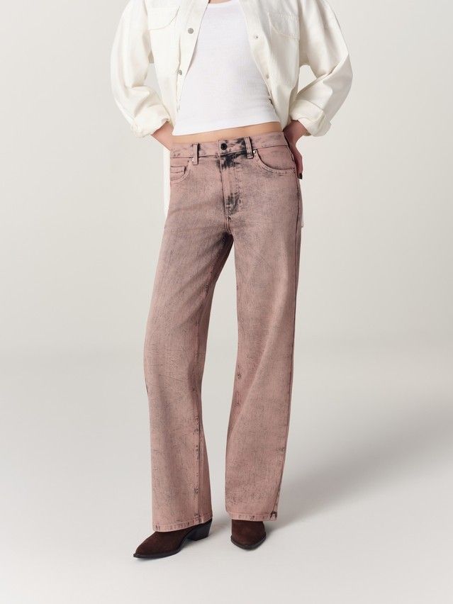 Джинсы женские C CON-933, р.164-90, dark coral - 6