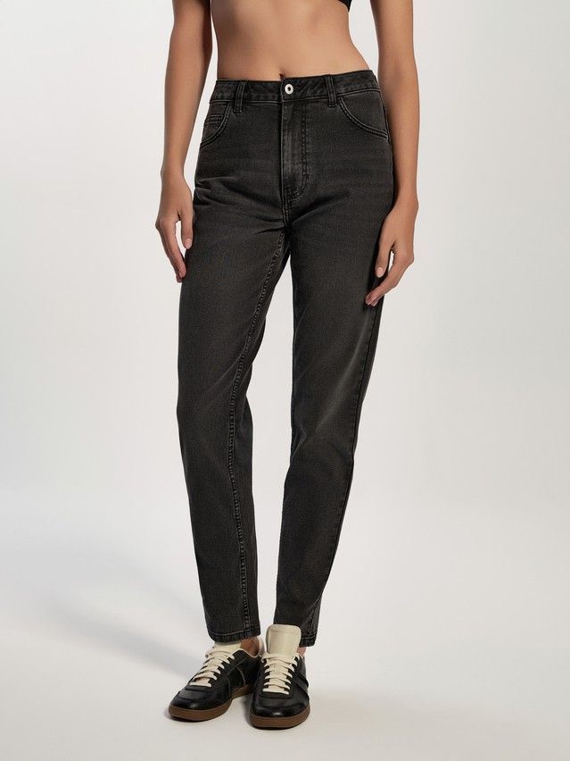 Брюки джинсовые женские CE CON-828, р.170-102, washed black - 4