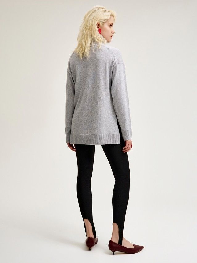 Джемпер женский CE LDK24109 24С-109СП, р.170-84, dark gray melange - 5