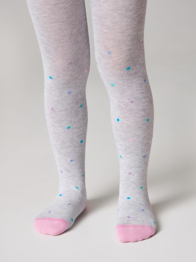 Колготки детские CK TIP-TOP, р.104-110 (16),711 светло-серый - 1