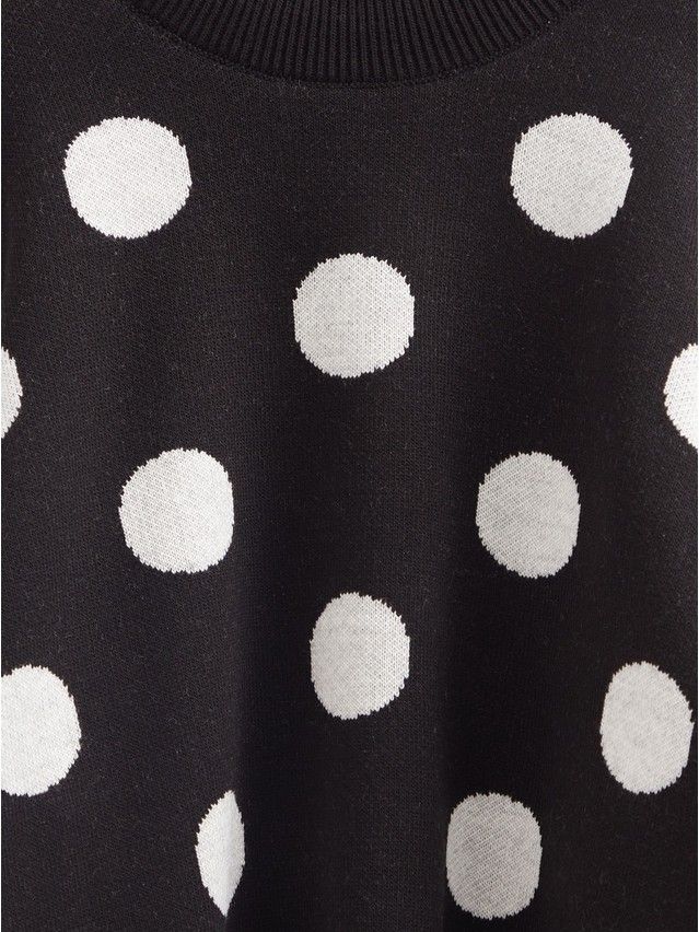 Джемпер женский CE LDK23102 23С-102СП, р.170-84, black-white - 10