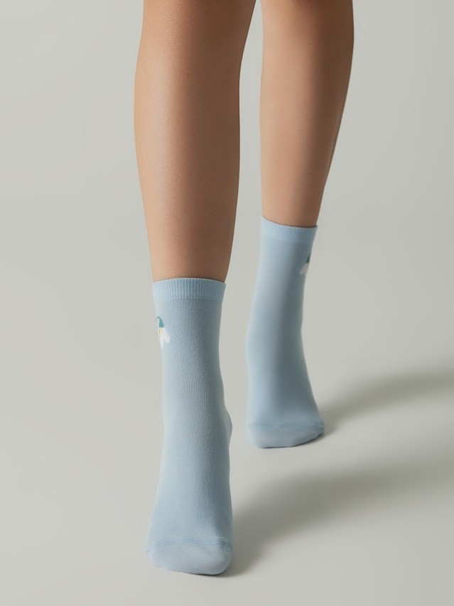 Носки женские хлопковые CE CLASSIC 17С-183СП, р.23-25, 1138 светло-голубой - 2
