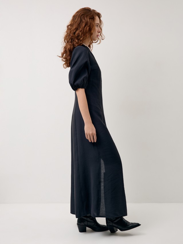 Платье жен. C LPL 3426, р.170-84-90, black - 5