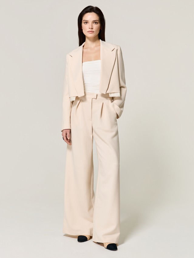 Жакет женский C LJ 3391, р.170-84-90, ecru - 2