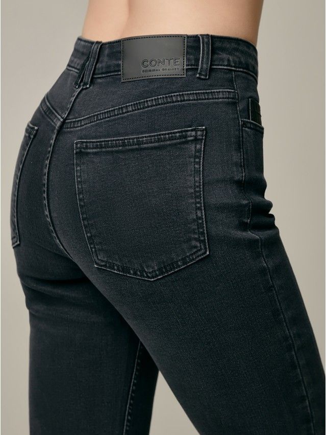 Брюки джинсовые женские CE CON-595, р.170-102, washed black - 5
