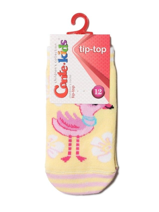 Носки детские TIP-TOP (антискользящие) 7С-54СП, р.12, 475 светло-желтый - 3
