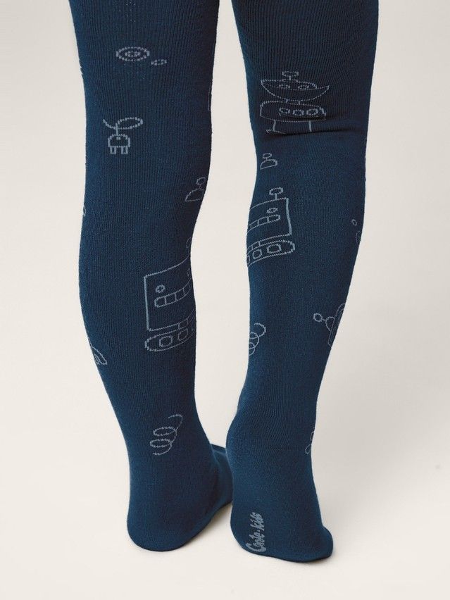 Колготки детские CK SOF-TIKI 7С-38СП, р.104-110 (16),695 темно-синий - 2