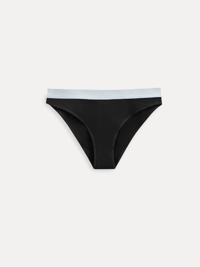 Трусы жен. CE PRINT DOTS LB 2545, р.90, black-grey - 3
