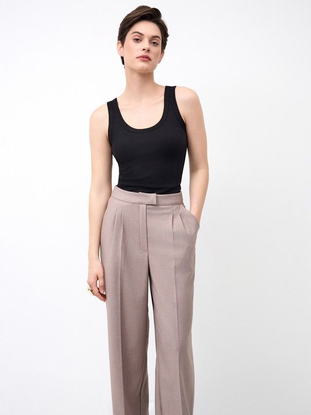 Брюки женские C LBK 3257, р.164-84-90, beige - 5