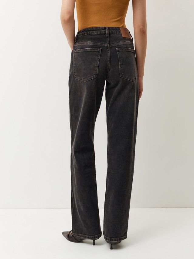 Джинсы жен. C CON-951, р.164-90, washed black - 5
