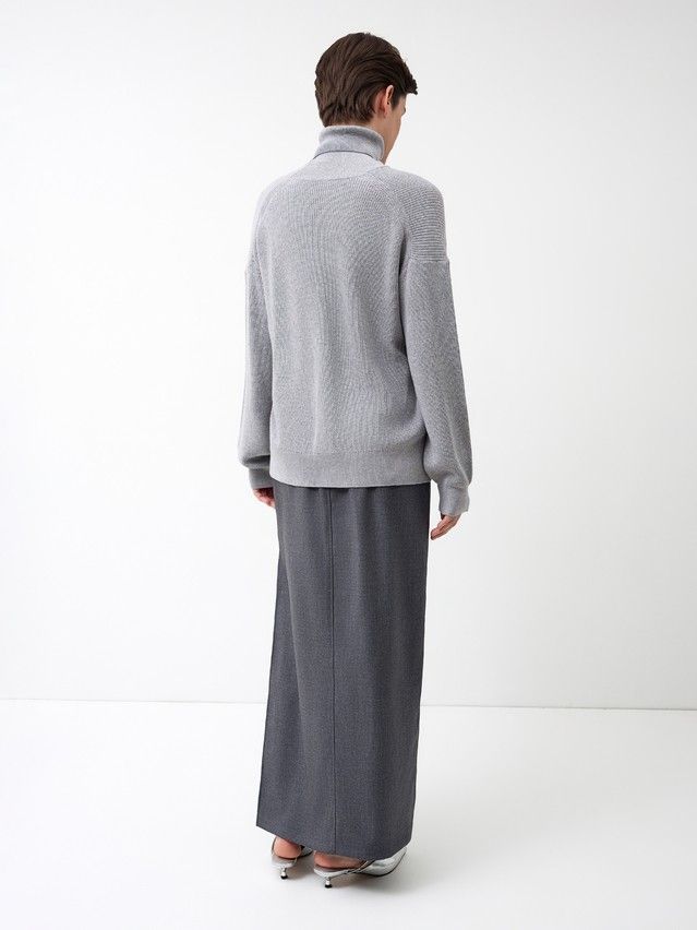 Джемпер женский CE LDK24108 24С-108СП, р.170-84, dark gray melange - 3