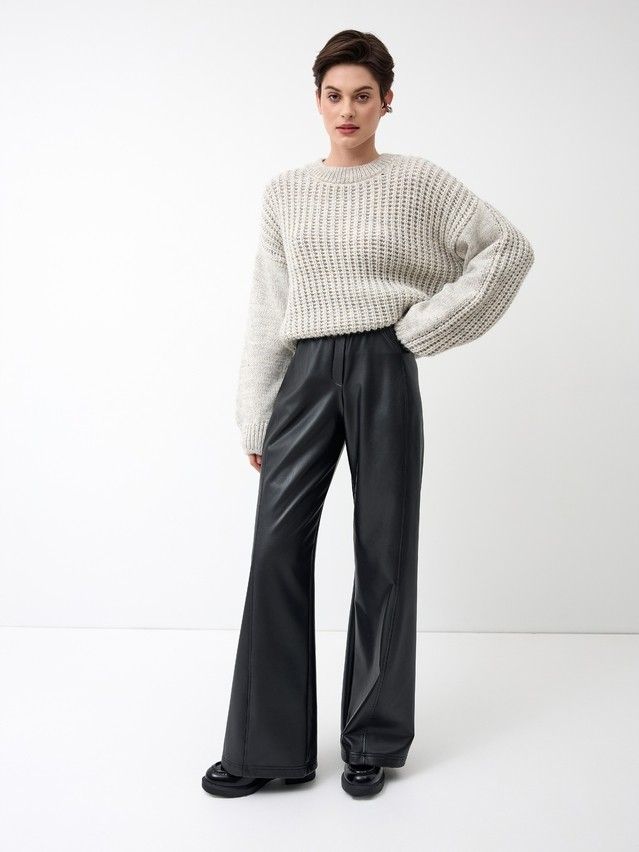 Джемпер женский CE LDK24137 24С-137СП, р.170-84, light gray melange - 5