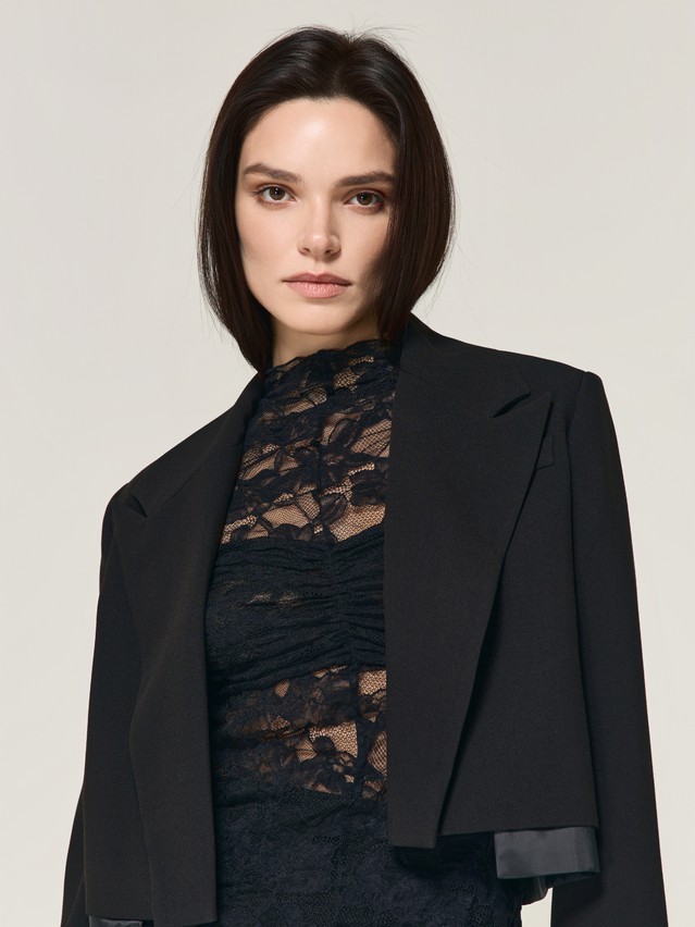 Жакет женский C LJ 3391, р.170-84-90, black - 6