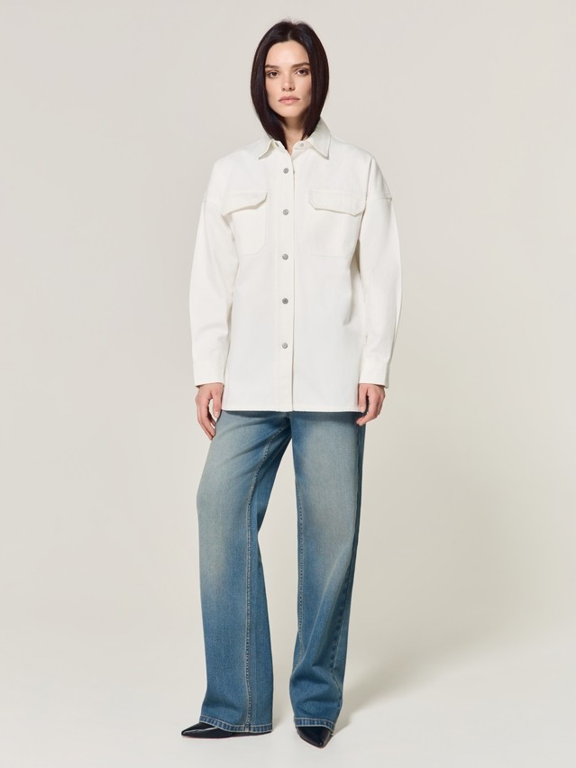 Ветровка джинсовая жен. C CON-924, р.170-84-90, off white - 7