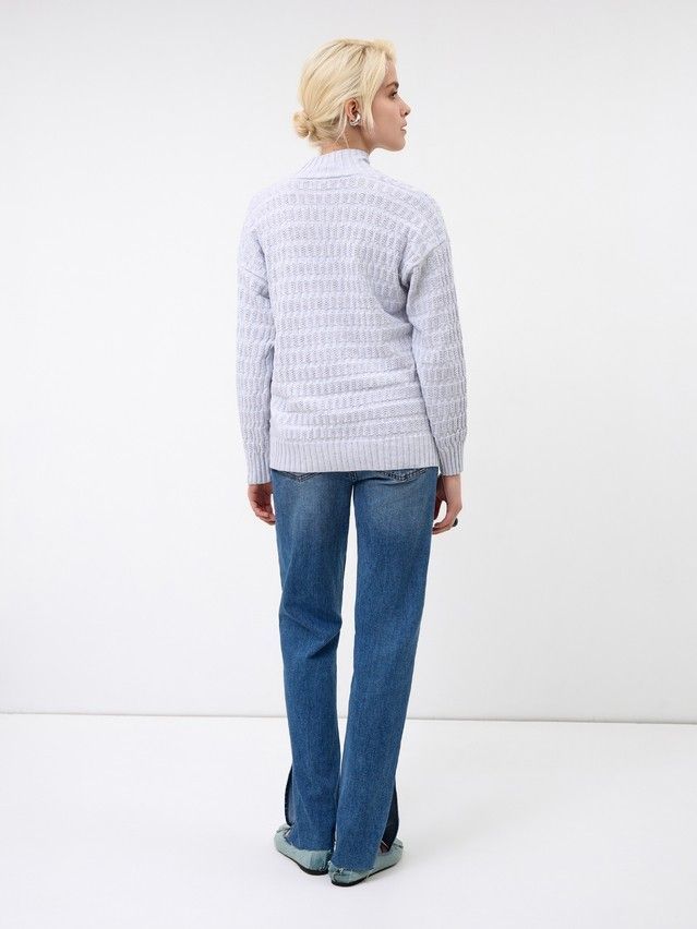 Джемпер женский CE LDK24105 24С-105СП, р.170-84, light gray melange - 2