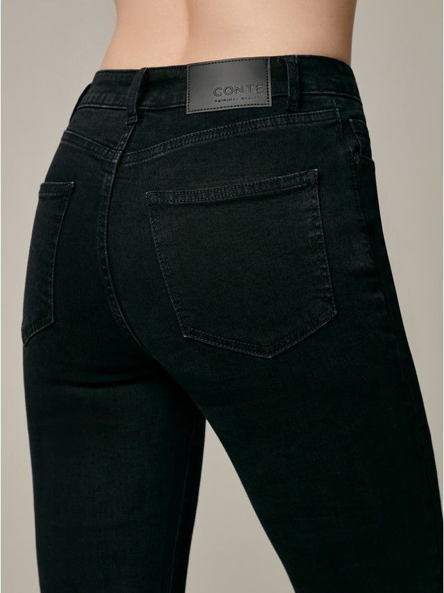 Брюки джинсовые женские CE CON-568, р.170-102, washed black - 12