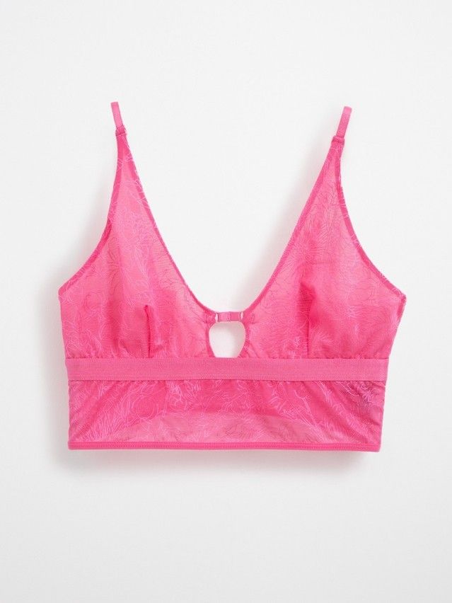Бюстье женское CE FLORAL TATTOO LBE 2871, р.170-84, barbie pink - 5