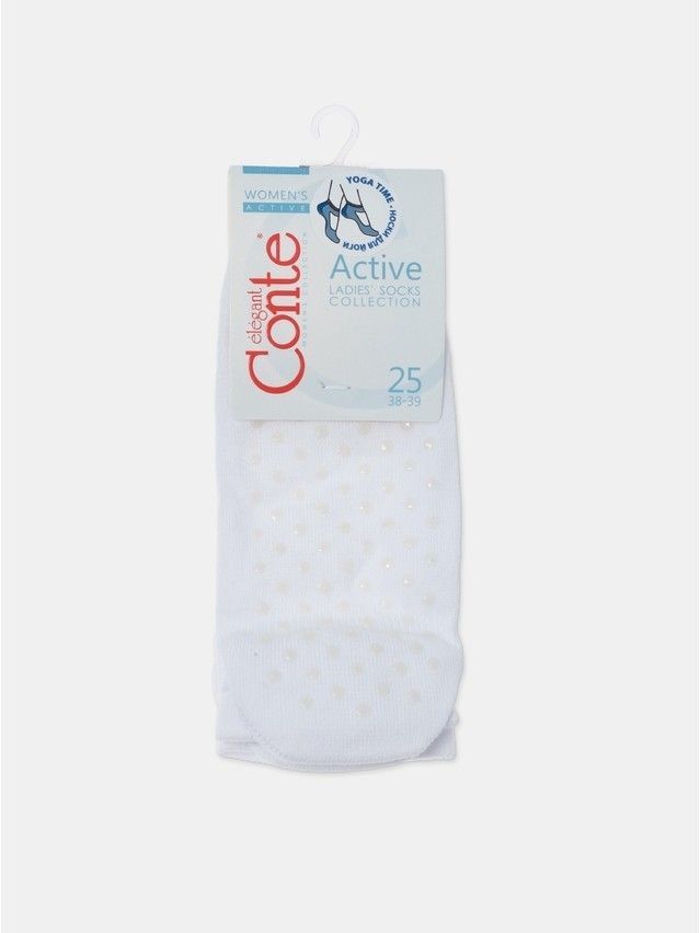 Носки женские хлопковые CE ACTIVE 20С-175СП, р.36-37, 256 белый - 9