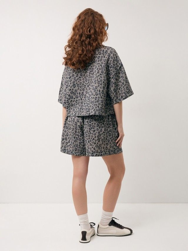 Шорты жен. C LS 3731, р.170-84-90, khaki leo - 2
