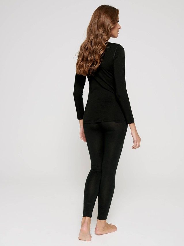 Легинсы женские (нижние) CE LLGT 591 (пакет),р.158,164-102, черный - 2