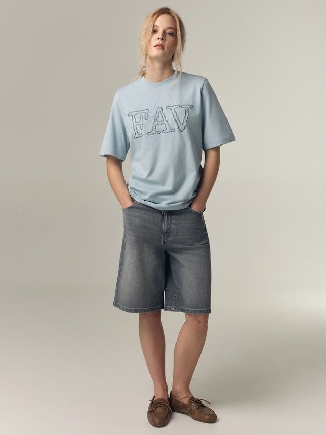 Джемпер женский C LD 3452, р.170-84, blue-fav - 1