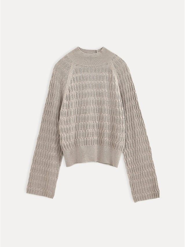 Джемпер женский CE LDK24107 24С-107СП, р.170-84, cappuccino melange - 5